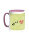 Mother's Love Printed Coffee Mug Pink/White 11ounce