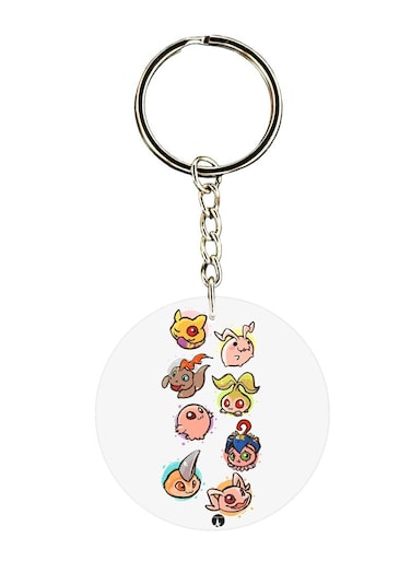 The Anime Digimon Printed Keychain