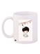 Birthday Boy Printed Coffee Mug White/Pink/Grey 11ounce