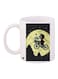 Snoopy Dog Printed Coffee Mug White/Black/Green 11ounce