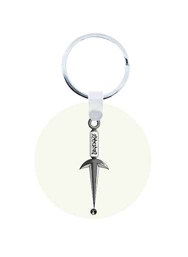 Naruto Anime Wooden Keychain
