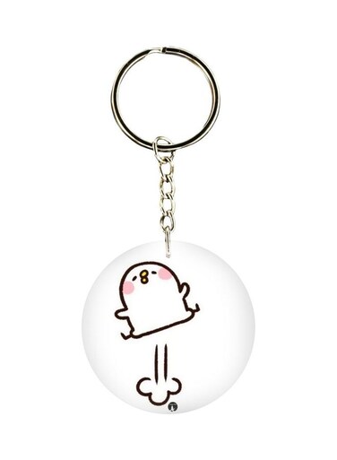 Cartoon Printed Keychain