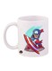 Captain America Printed Mug White/Blue/Red 11ounce
