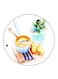 Vintage Art Printed Fridge Magnet Multicolour