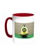 Cartoon Character Printed Coffee Mug Red/White 11ounce