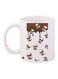 Nutella Printed Coffee Mug White/Brown/Red 11ounce