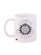 Supernatural Printed Mug White/Black 12ounce