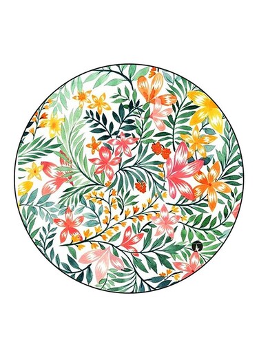 Plants Printed Fridge Magnet Multicolour