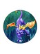 Video Game Spyro Printed Fridge Magnet Multicolour