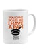Pan PUBG Ceramic Mug White/Orange