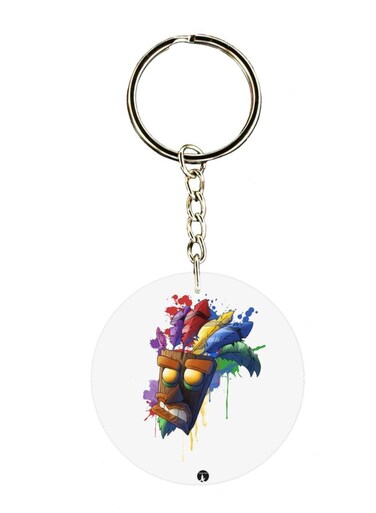 Crash Printed Keychain