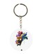 Crash Printed Keychain