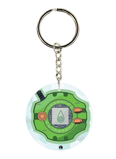 The Anime Digimon Printed Keychain