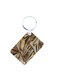 English Phrases Printed Keychain Gold