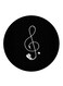 Music Printed Fridge Magnet Multicolour