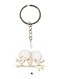 Cute Birds Printed Keychain