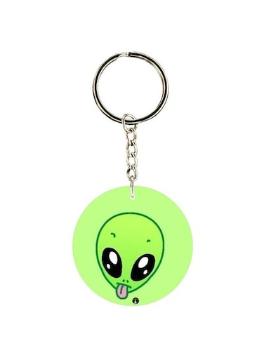 Cartoon Printed Keychain