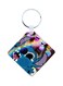 Disney Printed Keychain Blue/Pink