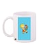 Simpsons Printed Mug White/Blue/Yellow