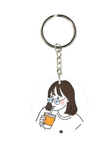Character Printed Keychain