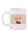Cartoon Printed Coffee Mug White/Beige/Pink 11ounce
