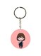 Double Sided Child Printed Keychain