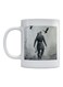Vikings Ragnar Lodbrok Printed Coffee Mug White/Grey/Black