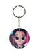 Cartoon Themed Dual Sided Keychain