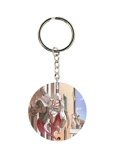 Assassins Creed Printed Keychain