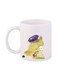 Studio Ghibli Printed Coffee Mug White/Yellow/Blue 12ounce