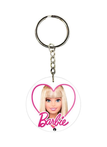 Barbie Printed Dual Sided Keychain