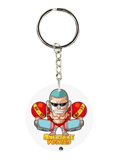 The Anime One Piece Printed Keychain