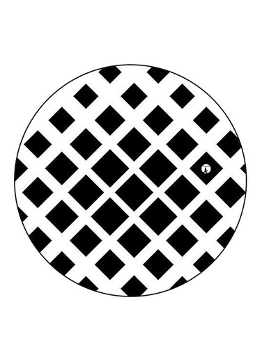 Shapes Printed Fridge Magnet Multicolour
