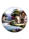 Vintage Art Printed Fridge Magnet Multicolour