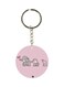 Elephant Printed Keychain