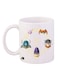 Anime Digimon Mug White/Brown/Yellow 12ounce