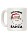Not Today Santa Coffee Mug White/Red/Black