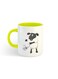 Eid Al-Adha Sheep Printed Mug White/Yellow