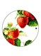Strawberries Printed Fridge Magnet Multicolour