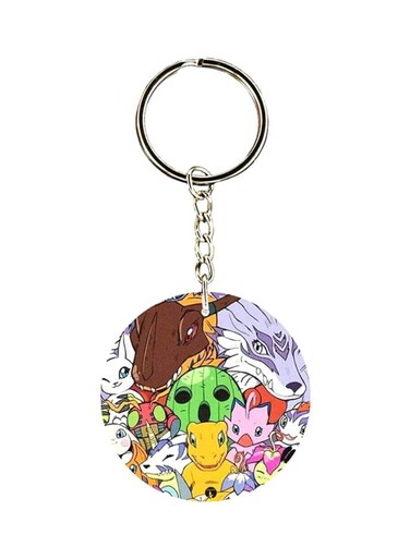 Anime Digimon Keychain