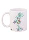 Cartoon Printed Coffee Mug White/Green/Purple 11ounce