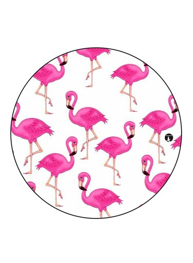 Flamingos Printed Fridge Magnet Multicolour