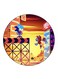 Sonic Printed Fridge Magnet Multicolour