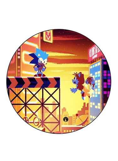 Sonic Printed Fridge Magnet Multicolour