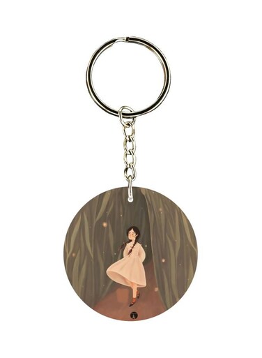 One Side Printed Keychain