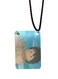 Adnan With Lina Printed Car Mirror Pendant