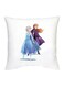 Frozen Character Printed Decorative Cushion White/Blue/Purple 16x16inch