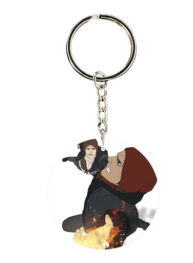 Infamous Second Son Double Side Printed Keychain