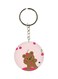 Bear Printed Keychain