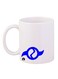 Digimon Printed Mug White/Blue 12ounce